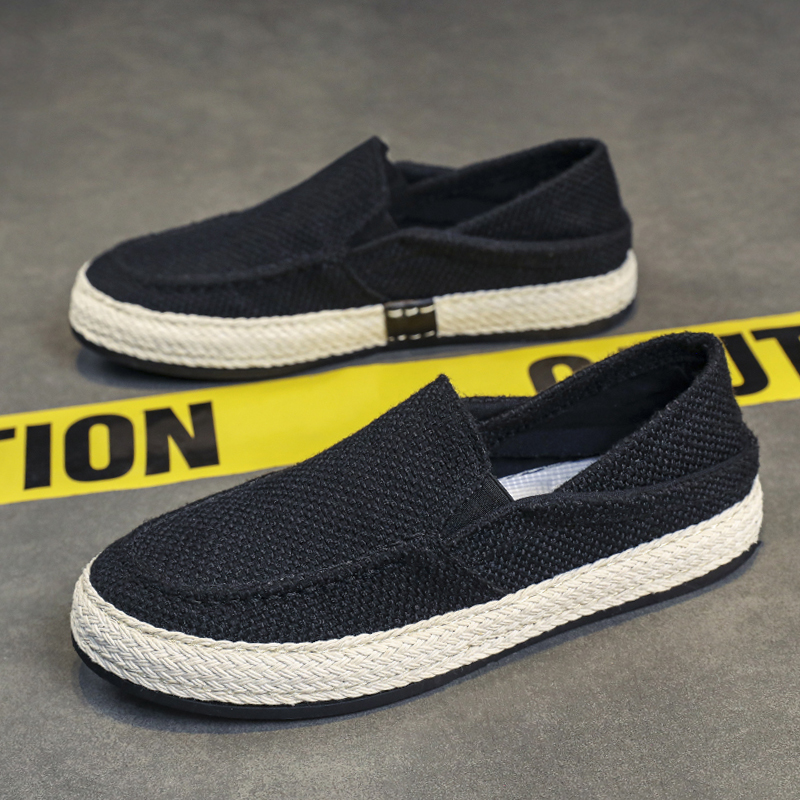Espadrille Slip On - Espadrilles légères pour hommes, chaussures à