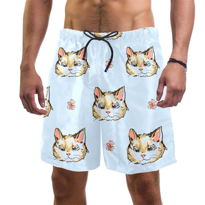 Short de plage imprimé chat dr - Trunks Board Surf avis et prix