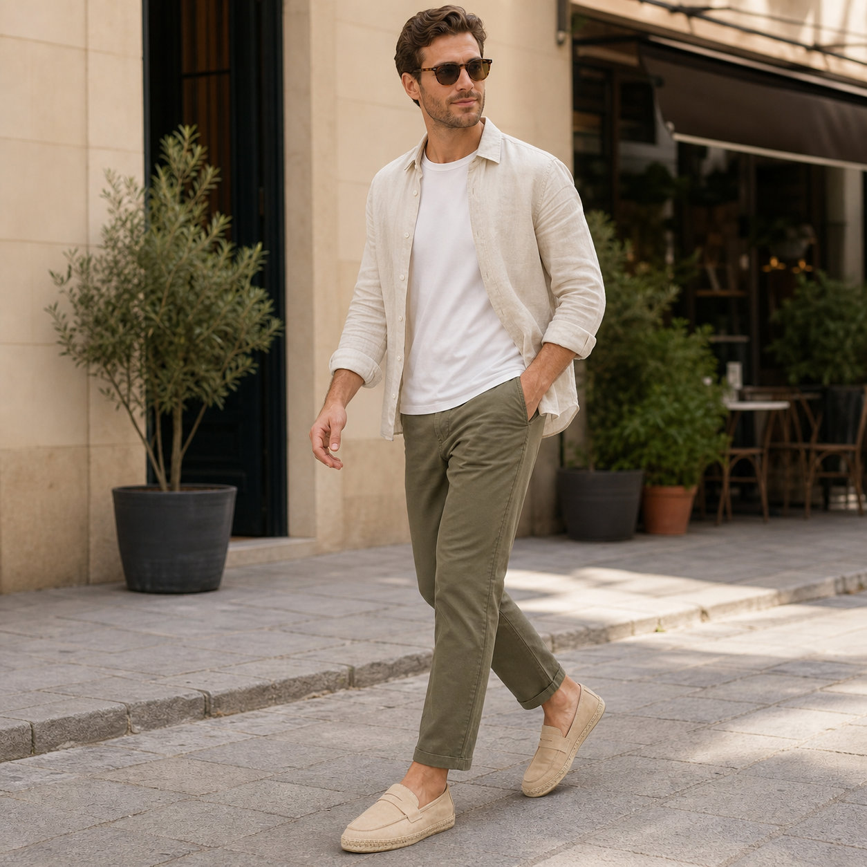 Mocassins unisexes en daim, se - Espadrille Slip On avis et prix