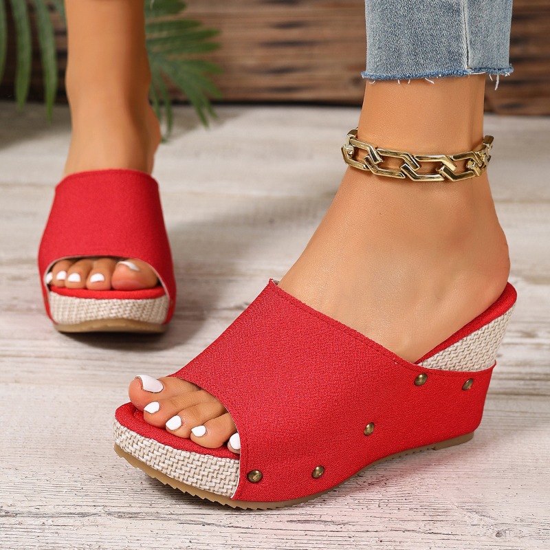 Nouvelles sandales compensées  - Espadrille Slip On avis et prix